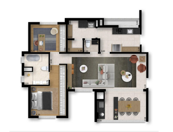 Imagem Apartamento com 3 Quartos à Venda, 94 m² em Pinheiros - São Paulo Imagem Apartamento com 3 Quartos à Venda, 94 m² em Pinheiros - São Paulo