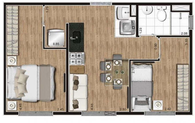 Imagem Apartamento com 1 Quarto à Venda, 24 m² em Vila Das Belezas - São Paulo Imagem Apartamento com 1 Quarto à Venda, 24 m² em Vila Das Belezas - São Paulo