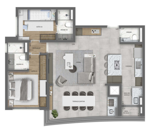 Imagem Apartamento com 4 Quartos à Venda, 136 m² em água Branca - São Paulo Imagem Apartamento com 4 Quartos à Venda, 136 m² em água Branca - São Paulo