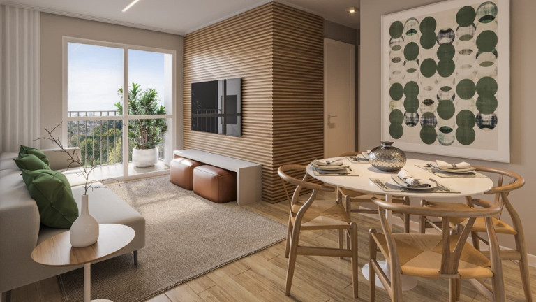 Imagem Apartamento com 3 Quartos à Venda, 59 m² em Campo Comprido - Curitiba