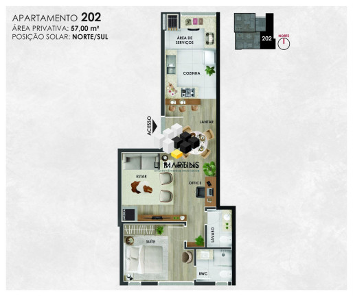 Imagem Apartamento com 2 Quartos à Venda, 66 m² em Tirol - Gramado Imagem Apartamento com 2 Quartos à Venda, 66 m² em Tirol - Gramado