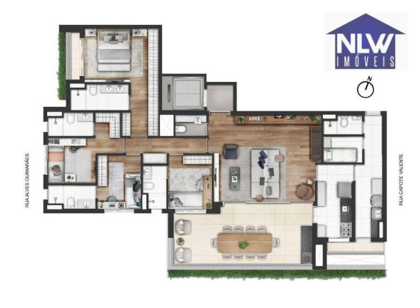 Imagem Apartamento com 4 Quartos à Venda, 187 m² em Pinheiros - São Paulo Imagem Apartamento com 4 Quartos à Venda, 187 m² em Pinheiros - São Paulo
