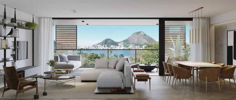 Imagem Apartamento com 3 Quartos à Venda, 164 m² em Lagoa - Rio De Janeiro Imagem Apartamento com 3 Quartos à Venda, 164 m² em Lagoa - Rio De Janeiro