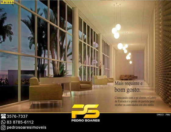 Imagem Apartamento com 4 Quartos à Venda, 127 m² em Altiplano Cabo Branco - João Pessoa