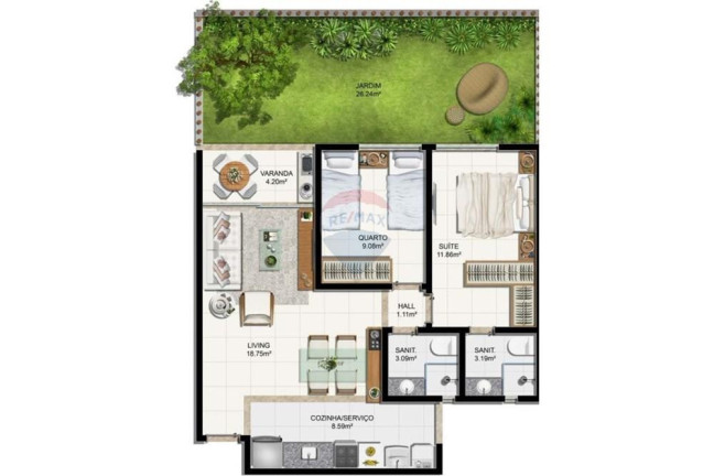 Imagem Apartamento com 2 Quartos à Venda, 86 m² em Itacimirim - Camaçari Imagem Apartamento com 2 Quartos à Venda, 86 m² em Itacimirim - Camaçari