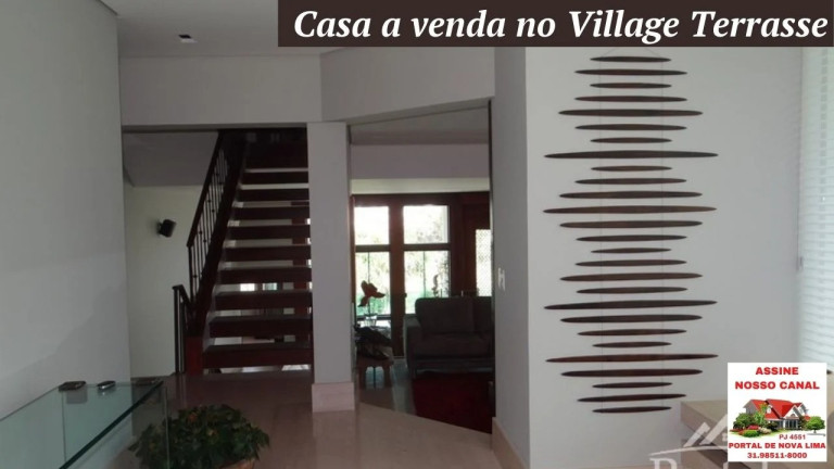 Imagem Casa com 4 Quartos à Venda,  em Village Terrasse - Nova Lima