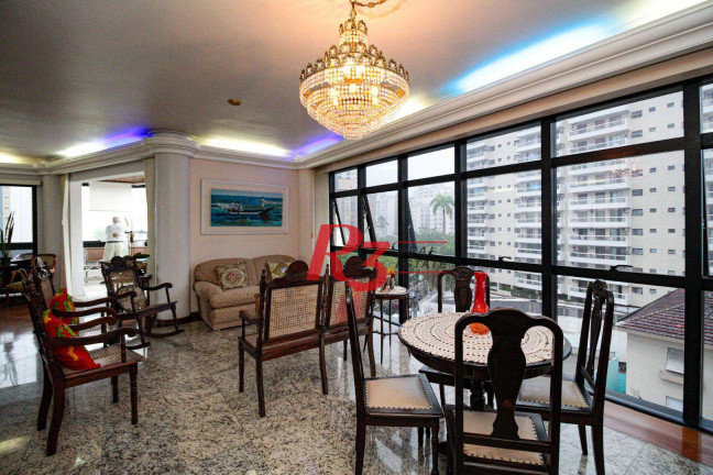 Imagem Apartamento com 4 Quartos à Venda, 275 m² em Boqueirão - Santos