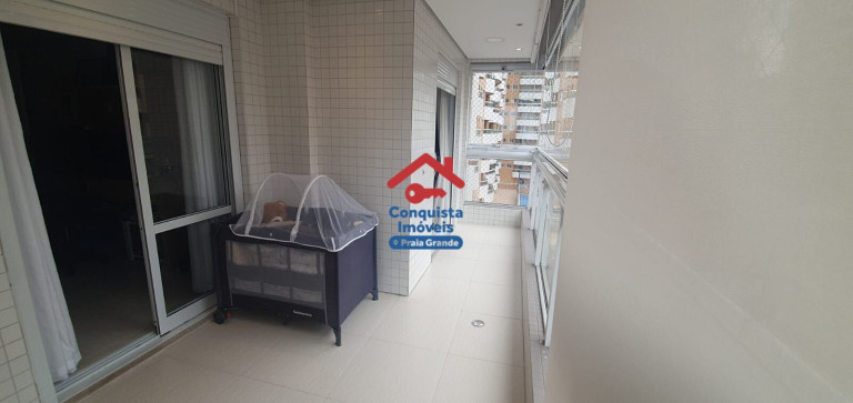 Imagem Apartamento com 3 Quartos à Venda, 119 m² em Canto Do Forte - Praia Grande
