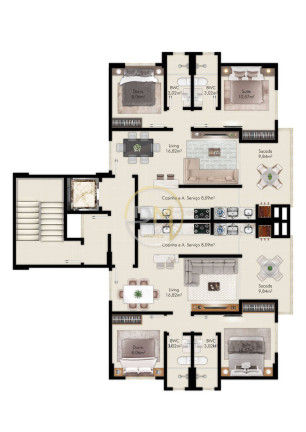 Imagem Apartamento com 2 Quartos à Venda, 69 m² em Casa Branca - Itapema Imagem Apartamento com 2 Quartos à Venda, 69 m² em Casa Branca - Itapema