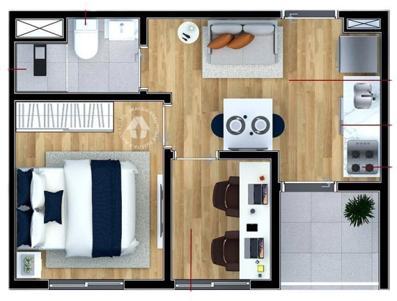 Imagem Imóvel com 1 Quarto à Venda, 27 m² em Penha De França - São Paulo Imagem Imóvel com 1 Quarto à Venda, 27 m² em Penha De França - São Paulo