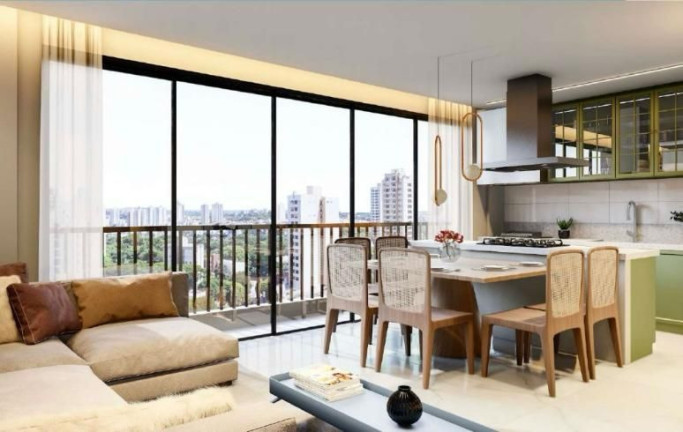 Apartamento com 3 Quartos à Venda, 104 m² em Setor Bueno - Goiânia