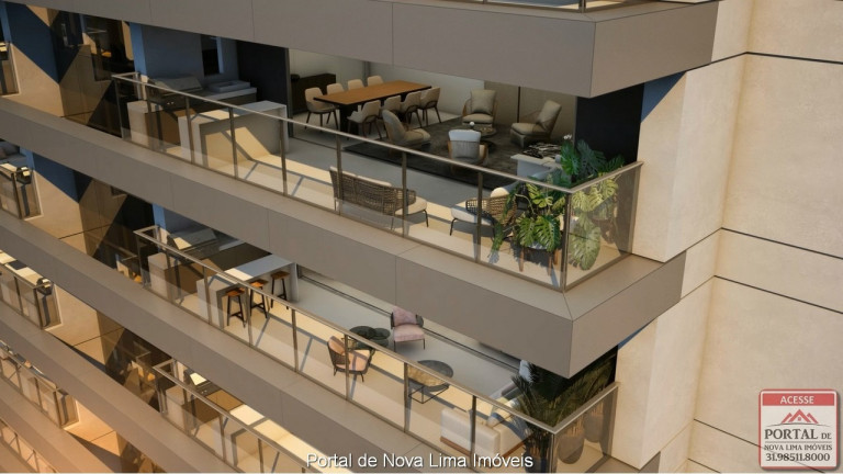 Imagem Apartamento com 4 Quartos à Venda, 224 m² em Vila Da Serra - Nova Lima