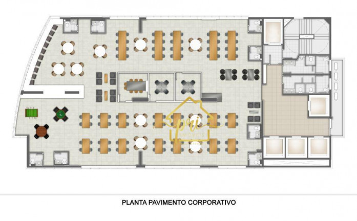 Imagem Sala Comercial para Alugar, 100 m² em Gonzaga - Santos