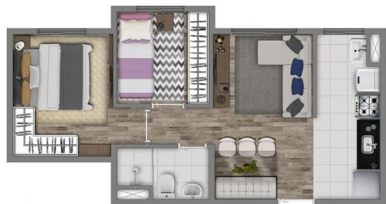 Imagem Apartamento com 1 Quarto à Venda, 24 m² em Jardim Prudência - São Paulo Imagem Apartamento com 1 Quarto à Venda, 24 m² em Jardim Prudência - São Paulo