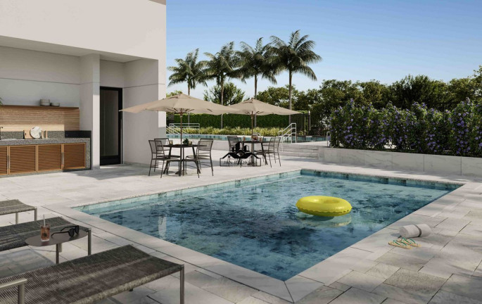 Imagem Apartamento com 3 Quartos à Venda, 91 m² em Campestre - Santo André