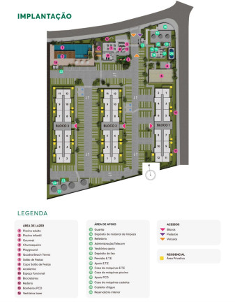 Imagem Apartamento com 2 Quartos à Venda, 41 m² em Jardim Primavera - Duque De Caxias