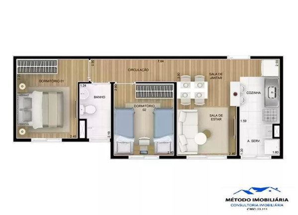 Imagem Apartamento com 2 Quartos à Venda, 42 m² em Parque São Vicente - Mauá Imagem Apartamento com 2 Quartos à Venda, 42 m² em Parque São Vicente - Mauá