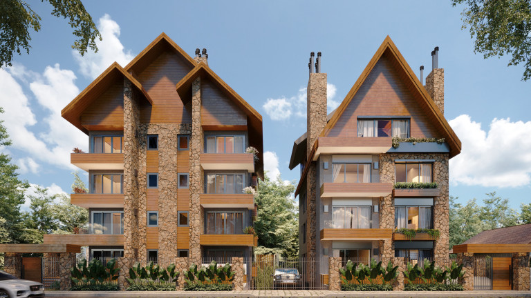 Apartamento com 2 Quartos à Venda, 82 m² em Centro - Gramado