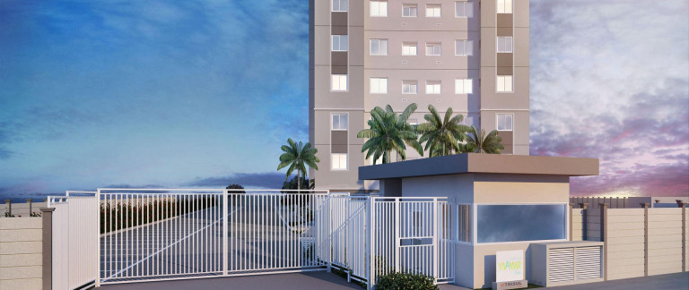 Apartamento com 2 Quartos à Venda, 45 m² em Castelo - Santos