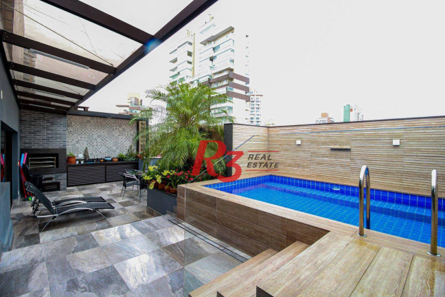 Imagem Cobertura com 3 Quartos à Venda, 310 m² em Gonzaga - Santos Imagem Cobertura com 3 Quartos à Venda, 310 m² em Gonzaga - Santos