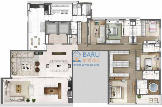 Imagem Apartamento com 4 Quartos à Venda, 343 m² em Ibirapuera - São Paulo Imagem Apartamento com 4 Quartos à Venda, 343 m² em Ibirapuera - São Paulo