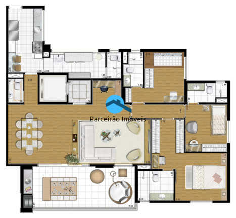 Imagem Apartamento com 3 Quartos à Venda, 155 m² em Centro - São Bernardo Do Campo Imagem Apartamento com 3 Quartos à Venda, 155 m² em Centro - São Bernardo Do Campo