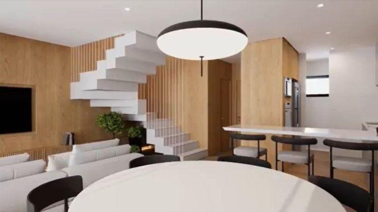 Imagem Casa com 3 Quartos à Venda, 102 m² em Santa Felicidade - Curitiba Imagem Casa com 3 Quartos à Venda, 102 m² em Santa Felicidade - Curitiba