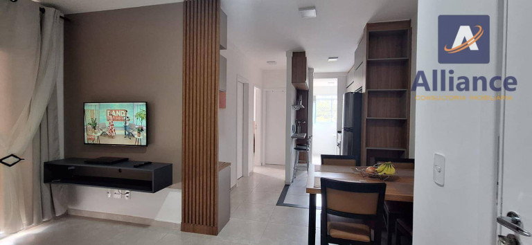 Apartamento com 2 Quartos para Alugar, 49 m² em Santa Claudina - Vinhedo