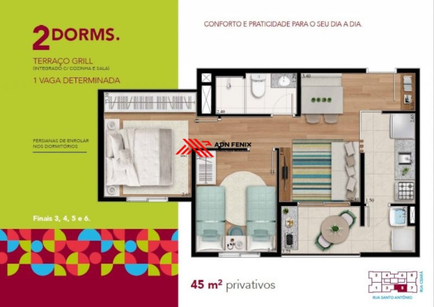 Imagem Apartamento com 2 Quartos à Venda, 68 m² em Vila Galvão - Guarulhos
