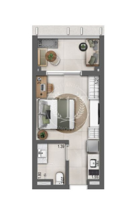 Imagem Apartamento com 1 Quarto à Venda, 26 m² em Vila Mariana - São Paulo Imagem Apartamento com 1 Quarto à Venda, 26 m² em Vila Mariana - São Paulo