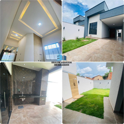 Imagem Casa com 3 Quartos à Venda, 142 m² em Santa Fé - Goiânia Imagem Casa com 3 Quartos à Venda, 142 m² em Santa Fé - Goiânia