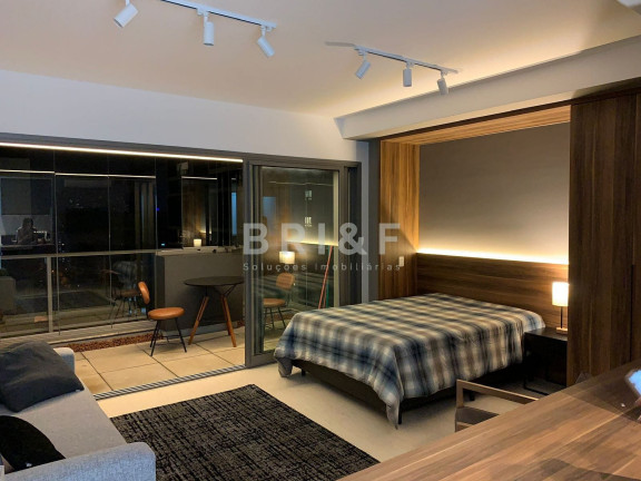 Imagem Apartamento com 1 Quarto para Alugar, 40 m² em Brooklin Paulista - São Paulo Imagem Apartamento com 1 Quarto para Alugar, 40 m² em Brooklin Paulista - São Paulo