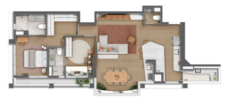 Imagem Apartamento com 2 Quartos à Venda, 94 m² em Pinheiros - São Paulo Imagem Apartamento com 2 Quartos à Venda, 94 m² em Pinheiros - São Paulo