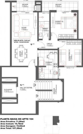 Imagem Apartamento com 2 Quartos à Venda, 71 m² em Centro - Balneário Piçarras Imagem Apartamento com 2 Quartos à Venda, 71 m² em Centro - Balneário Piçarras