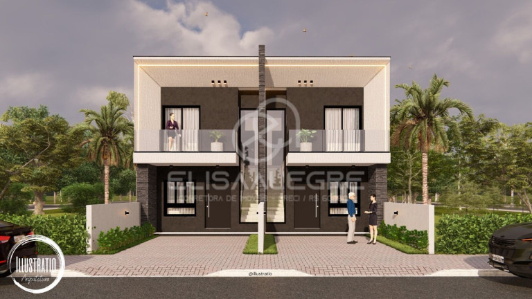 Imagem Sobrado com 3 Quartos à Venda, 128 m² em Estância Velha - Canoas