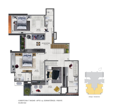 Imagem Apartamento com 2 Quartos à Venda, 66 m² em Predial - Torres