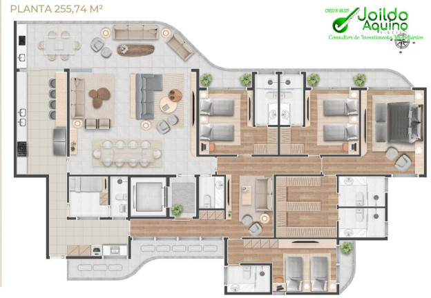 Imagem Apartamento com 4 Quartos à Venda, 255 m² em Meireles - Fortaleza Imagem Apartamento com 4 Quartos à Venda, 255 m² em Meireles - Fortaleza