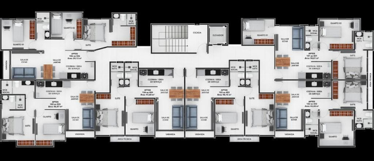 Imagem Apartamento com 2 Quartos à Venda, 51 m² em Jardim Oceania - João Pessoa Imagem Apartamento com 2 Quartos à Venda, 51 m² em Jardim Oceania - João Pessoa
