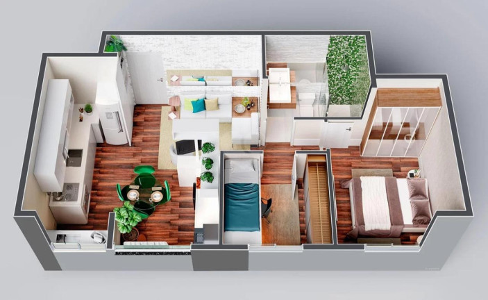 Imagem Apartamento com 2 Quartos à Venda, 43 m² em Centro - Diadema