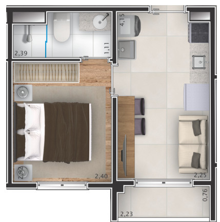 Imagem Apartamento com 2 Quartos à Venda, 33 m² em Saúde - São Paulo Imagem Apartamento com 2 Quartos à Venda, 33 m² em Saúde - São Paulo