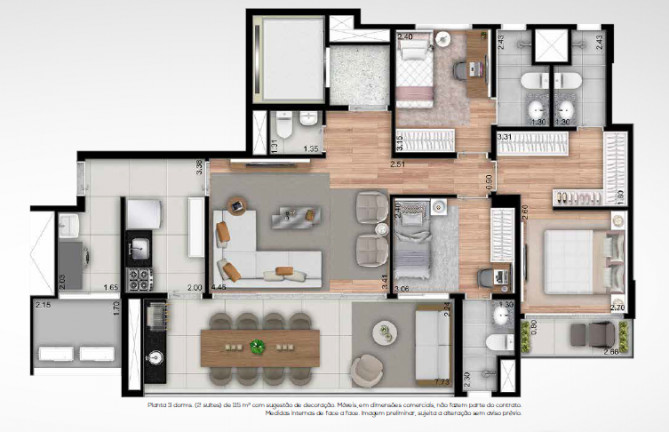 Imagem Apartamento com 3 Quartos à Venda, 112 m² em Ipiranga - São Paulo Imagem Apartamento com 3 Quartos à Venda, 112 m² em Ipiranga - São Paulo