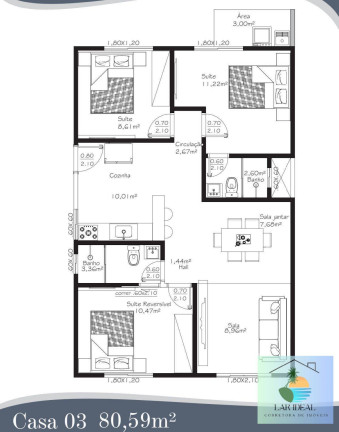 Imagem Casa com 3 Quartos à Venda, em Unamar (tamoios) - Cabo Frio Imagem Casa com 3 Quartos à Venda, em Unamar (tamoios) - Cabo Frio
