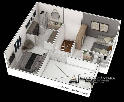 Imagem Casa com 3 Quartos à Venda, 200 m² em Vila Ipanema - Ipatinga Imagem Casa com 3 Quartos à Venda, 200 m² em Vila Ipanema - Ipatinga