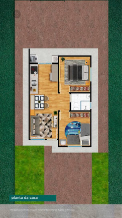 Imagem Casa com 2 Quartos à Venda, 42 m² em Jardim Novo Horizonte - Hortolândia