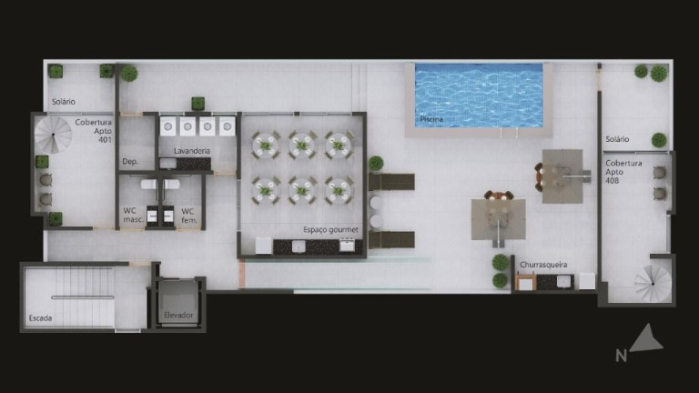 Imagem Loft com 1 Quarto à Venda, 22 m² em Intermares - Cabedelo Imagem Loft com 1 Quarto à Venda, 22 m² em Intermares - Cabedelo