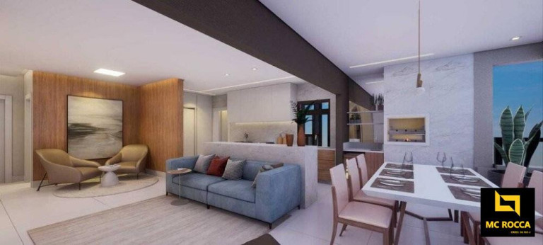 Imagem Apartamento com 3 Quartos à Venda, 125 m² em Vila Assunção - Santo André