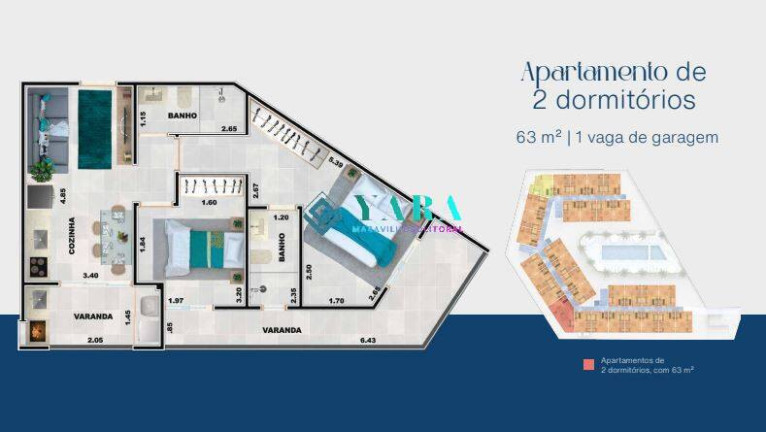 Imagem Apartamento com 1 Quarto à Venda, 45 m² em Praia Grande - Ubatuba