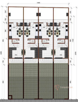 Imagem Casa com 2 Quartos à Venda, 71 m² em Barra Do Rio Cerro - Jaraguá Do Sul Imagem Casa com 2 Quartos à Venda, 71 m² em Barra Do Rio Cerro - Jaraguá Do Sul