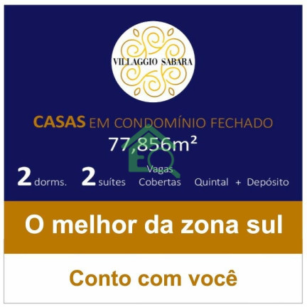 Imagem Casa de Condomínio com 2 Quartos à Venda, 78 m² em Vila Romano - São Paulo