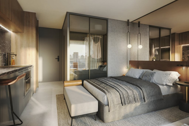 Imóvel com 1 Quarto à Venda, 25 m² em Itaim Bibi - São Paulo